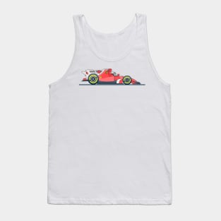 Race car, formula, race, car Tank Top